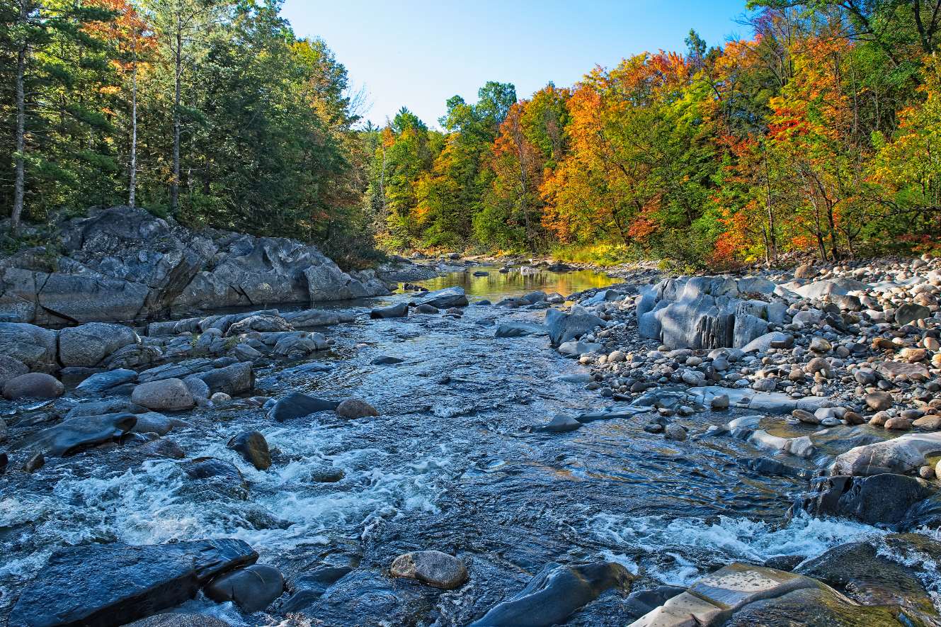 Orbeton downstream during fall